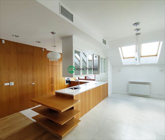 Luksusowy penthouse 175m2 z tarasem i kominkiem mieszkanie Warszawa, Wilanów