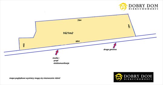 działka na sprzedaż 1621m2 działka Mońki