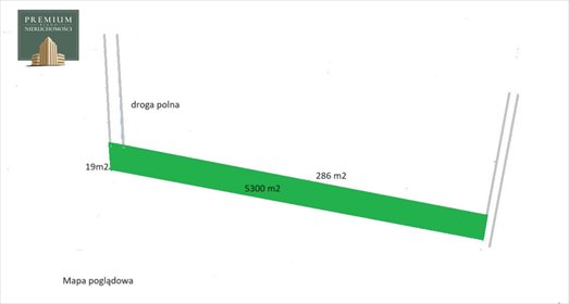 działka na sprzedaż 5300m2 działka Cisówka