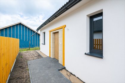 Nowoczesny dom parterowy 90 m² w stanie deweloperskim dom Przechlewo, Dworcowa