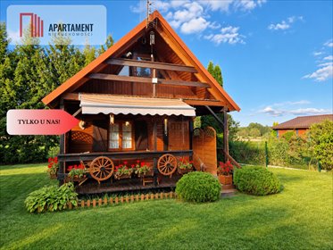 Zapraszam do obejrzenia drewnianego domu 80 m² w Brzeźnie dom Brzeźno