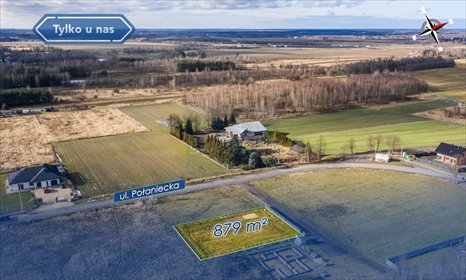 działka na sprzedaż 879m2 działka Marianka Rędzińska, Srebrna