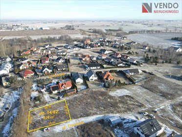 działka na sprzedaż 826m2 działka Pobiedziska, Trociowa