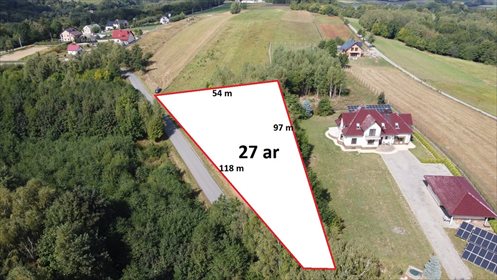działka na sprzedaż 2700m2 działka Rzeszów, Podleśna