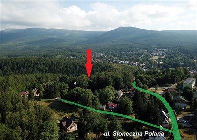 działka na sprzedaż 1160m2 działka Szklarska Poręba, Szklarska Poręba Górna