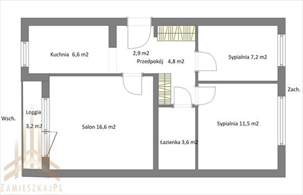 Polecam 53 m² w Warszawie blisko komunikacji i zieleni mieszkanie Warszawa, Targówek, Bródno, Krasnobrodzka