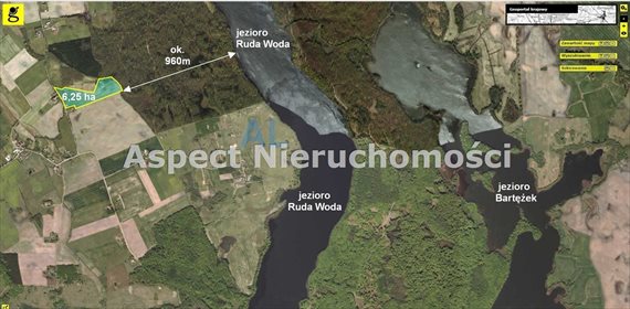 Działka inna na sprzedaż Dziśnity 62 500m2 Foto 1