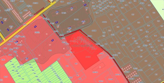 Działka usługowa 6884 m² w Kowalach Oleckich - pod zabudowę szeregową działka Kowale Oleckie