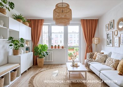 Przestronne 3-pokojowe mieszkanie z balkonem zapraszam mieszkanie Sosnowiec, Pogoń, gen. Józefa Hallera