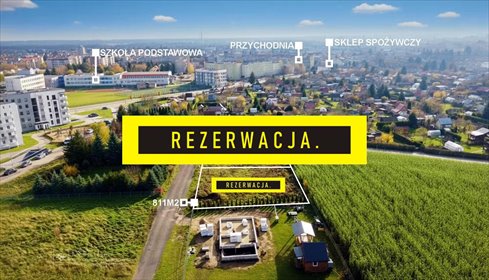 Do sprzedania działki 811 m² w Ełku z mediami i planem działka Ełk, Konieczki, Konieczki