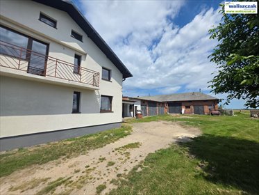 Przestronny dom 180m2 z balkonem, ogrzewanie na ekogroszek dom Grabica