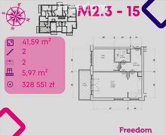 mieszkanie na sprzedaż 42m2 mieszkanie Bonin