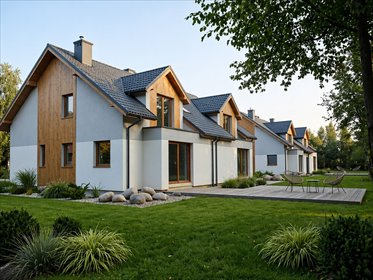 Dom bliźniak 155 m2, garaż, stan deweloperski, blisko Łańcuta dom Łańcut, Kąty