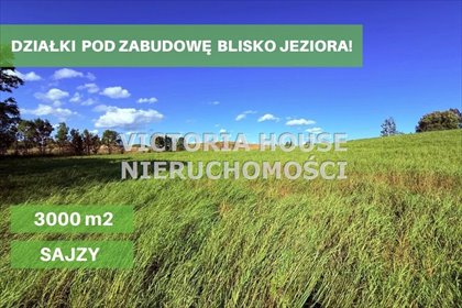 działka na sprzedaż 3000m2 działka Sajzy