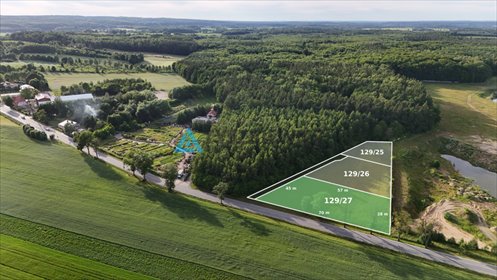 działka na sprzedaż 2460m2 działka Warcz