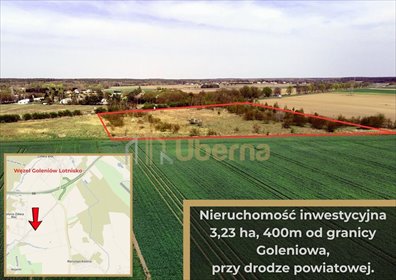 Do sprzedania duża działka 3,25 ha z potencjałem inwestycyjnym działka Żółwia Błoć