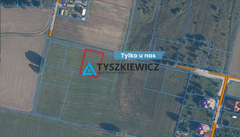 działka na sprzedaż 1042m2 działka Szemud, Mściwoja