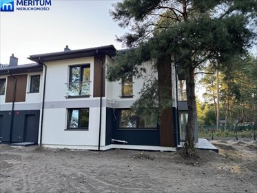 Nowoczesny dom bliźniak 142 m² (Żyrardów) z garażem i dużą działką dom Żyrardów