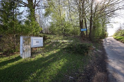Widokowa działka 10 ar w Bochni (media przy granicy) działka Bochnia