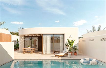 Luksusowa willa z basenem i ogrodem w La Finca Golf dom Algorfa