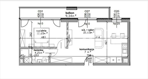 mieszkanie na sprzedaż 46m2 mieszkanie Lublin, Czuby, Kaczeńcowa
