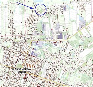 działka na sprzedaż 1059m2 działka Aleksandrów Łódzki, Ludowa