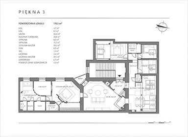 Mieszkanie na sprzedaż 179m2 mieszkanie Warszawa, Śródmieście Latawiec, Piękna