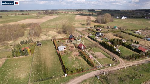 Działka 1020 m² pod dom i rekreację, ogrodzona, z warunkami działka Ełk, Chełchy