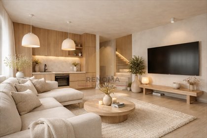 Nowoczesny dom szeregowy z garażem i ogrodem w Lipa Piotrowska dom Wrocław, Lipa Piotrowska