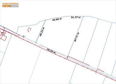 Duża działka 4893 m² przy drodze w Radkowie - inwestycja działka Radków, Radków