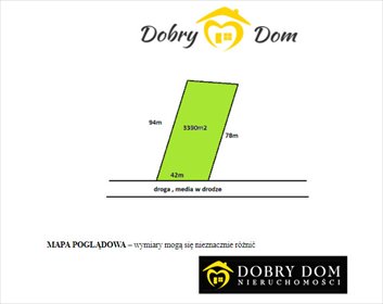 działka na sprzedaż 3390m2 działka Narewka