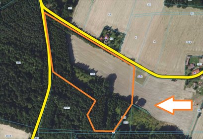 działka na sprzedaż 56300m2 działka Osada Leśna