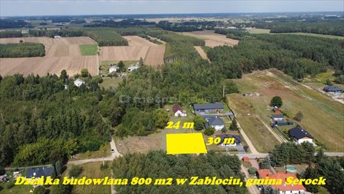Na sprzedaż działka 800 m² w Zabłociu z mediami działka Zabłocie