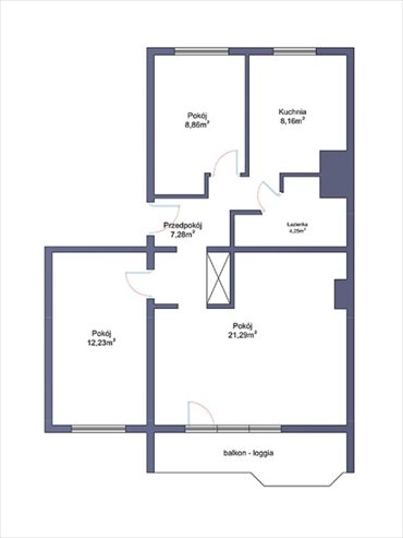 mieszkanie na sprzedaż 62m2 mieszkanie Mrągowo, Osiedle Mazurskie
