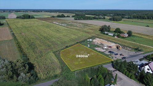 Przestronna działka 2400 m² w Sarbiewie - polecam! działka Sarbiewo