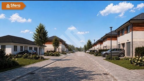 Nowoczesne bliźniaki z ogrodem i garażem w Osielsku dom Osielsko