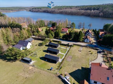 Gotowe domki nad jeziorem z sauną i wysokim potencjałem inwestycyjnym dom Wynki