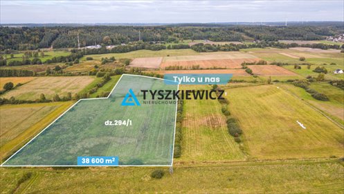 działka na sprzedaż 38600m2 działka Łęczyce, Słoneczna