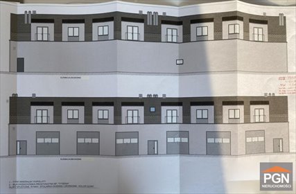 Na sprzedaż działka inwestycyjna 406 m² z projektem lokali usługowych działka Gryfice, Niekładzka