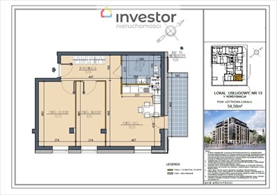 lokal użytkowy na sprzedaż 55m2 lokal użytkowy Białystok, Os. Sienkiewicza