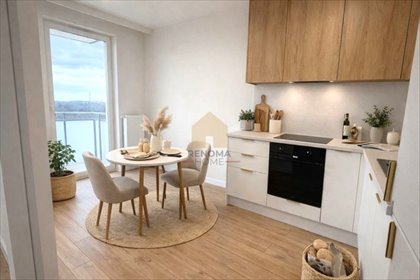 Nowoczesne 2-pokojowe mieszkanie 31,1 m² z balkonem, gotowe do wprowadzenia mieszkanie Zielona Góra