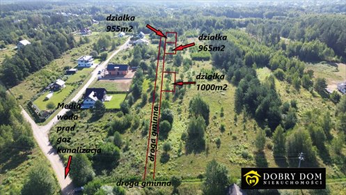 działka na sprzedaż 955m2 działka Karakule