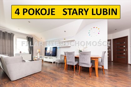 Przestronne 4-pokojowe mieszkanie w wysokim standardzie - balkon mieszkanie Lubin, Stary Lubin
