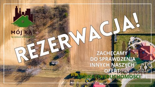 działka na sprzedaż 2800m2 działka Motycz