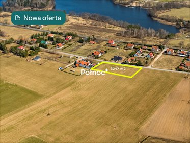 Działka 3247 m² pod dom i biznes w Pieckach - polecam działka Piecki
