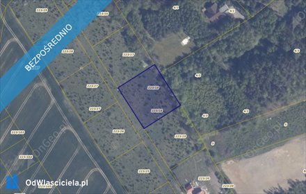 działka na sprzedaż 3314m2 działka Warcz