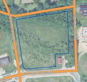 działka na sprzedaż 7076m2 działka Zielona Góra, Nowy Kisielin, Nowy Kisielin-Technologiczna