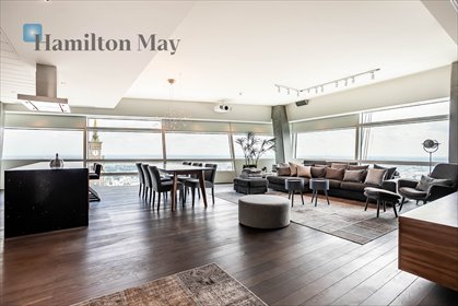 Na wynajem luksusowy apartament 204 m² na 51. piętrze Złotej 44 mieszkanie Warszawa, Śródmieście, Złota