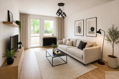 Nowoczesne 3-pokojowe mieszkanie po remoncie, balkon! Polecam! mieszkanie Katowice, Barlickiego