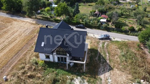 Nowoczesny dom 151 m² z garażem (Świerzna, gm. Oleśnica) dom Świerzna